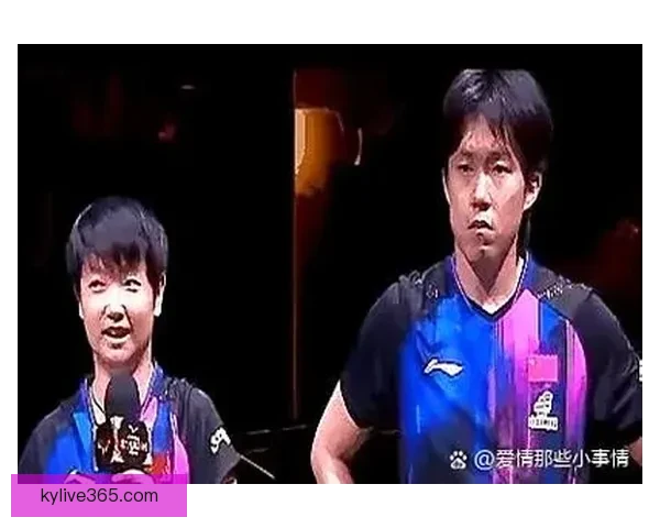 刘国正妻子为王楚钦比赛落泪直呼太难 达科教练被打服累到撑地